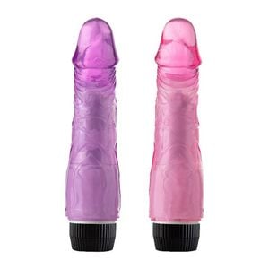 Pênis Realístico Em Jelly Com Vibro 18,5 X 4 Cm Vibe Toys