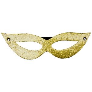 Máscara Tiazinha Luxo Glitter Dominatrix 
