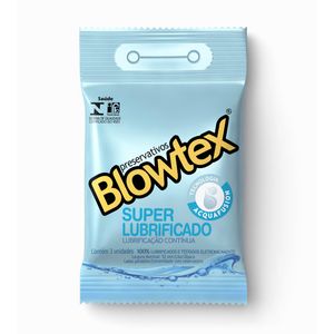 Preservativo Super Lubrificado Blowtex