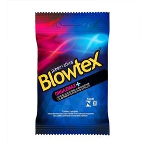 Preservativo Orgazmax 3 Unidades Blowtex 