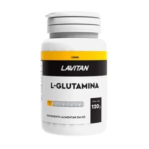 Lavitan L-glutamina Suplemento Alimentar Em Pó 120g Cimed