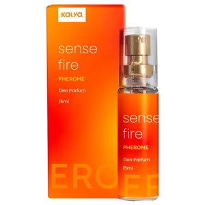Sense Fire Pherome Deo Perfum Feminino Com Feromônio15ml Kalya