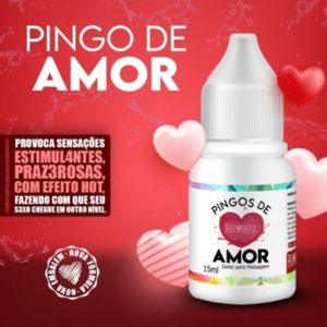 Pingos De Amor Gotas Afrodisíacas Para Bebidas 15ml Pau Brasil