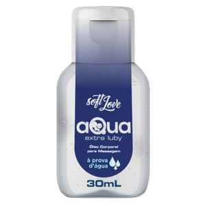 Aqua Extra Luby Lubrificante A Prova D'água 30ml Soft Love