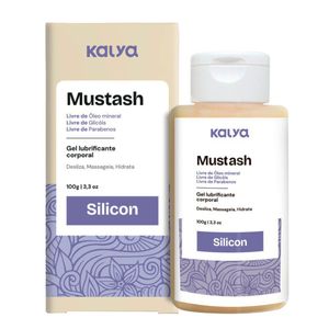Mustash Silicon Gel Lubrificante Resistente A água 100g Kalya