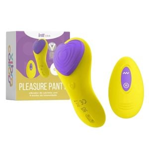 Pleasure Panty Vibrador De Calcinha 9 Modos De Vibração Linha Collors Intt 