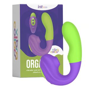 Orgasmic Vibrador Ponto G 7 Modos De Estimulação Linha Vibra Collors Intt