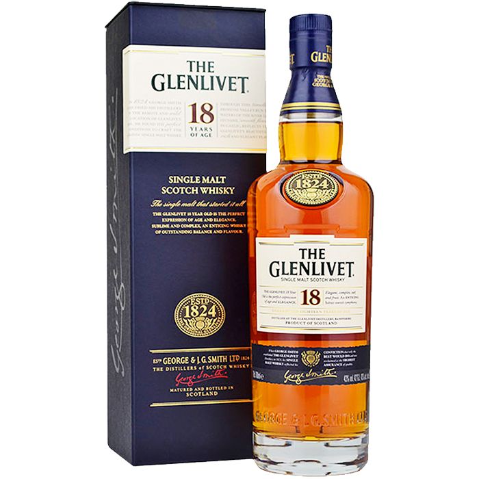 The Glenlivet 18 anos 750ml The Glenlivet 18 anos 750ml