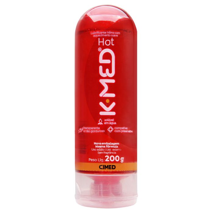 K-med Hot Lubrificante íntimo 200g Cimed