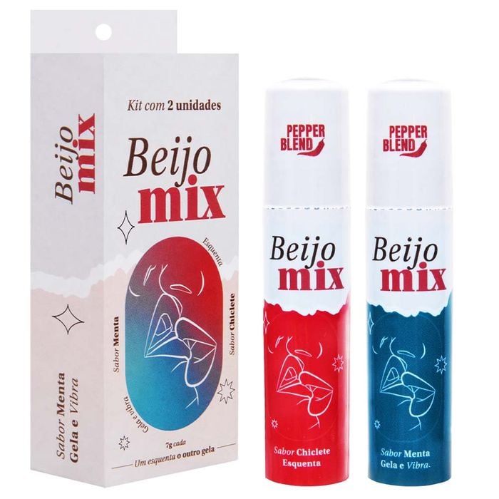 Gel Beijo Mix 14g Pepper Blend