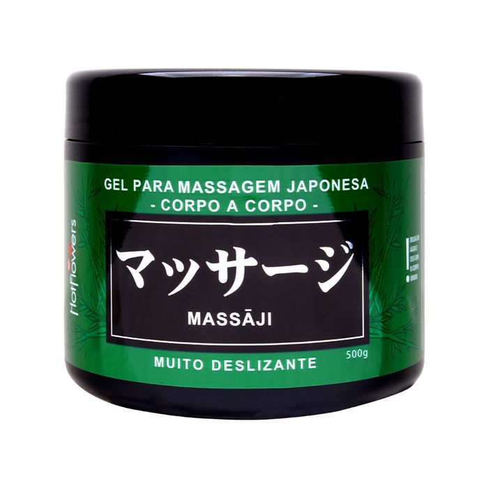 Massaji Gel Massagem Corpo A Corpo 500g Hot Flowers