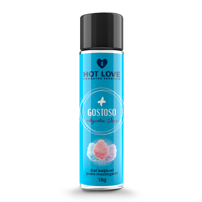 + GOSTOSO GEL BEIJÁVEL 18G - ALGODÃO DOCE - HOT LOVE + GOSTOSO GEL BEIJÁVEL 18G - ALGODÃO DOCE - HOT LOVE