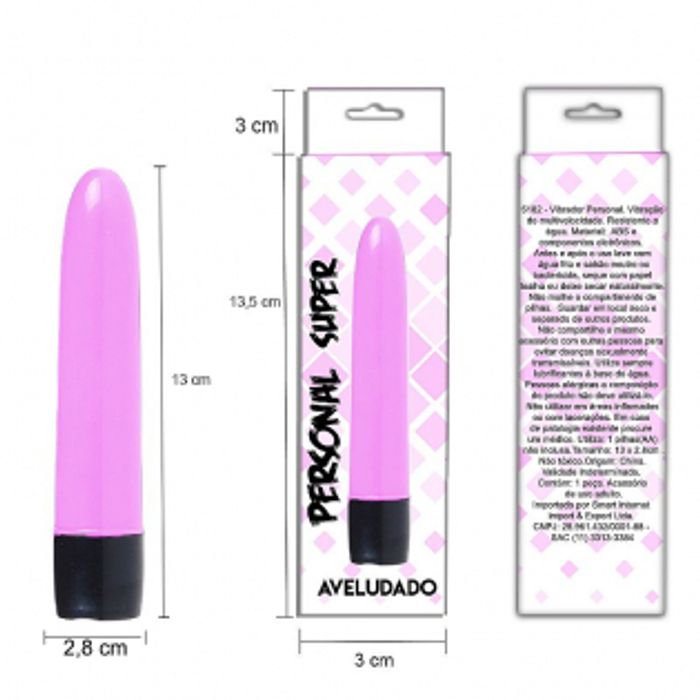 VIBRADOR PERSONAL AVELUDADO 13CM ROSA - IMPORTADO VIBRADOR PERSONAL AVELUDADO 13CM ROSA - IMPORTADO