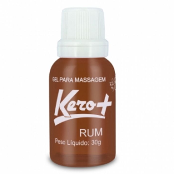 KERO + GEL BEIJÁVEL RUM 30ML - PAU BRASIL KERO + GEL BEIJÁVEL RUM 30ML - PAU BRASIL