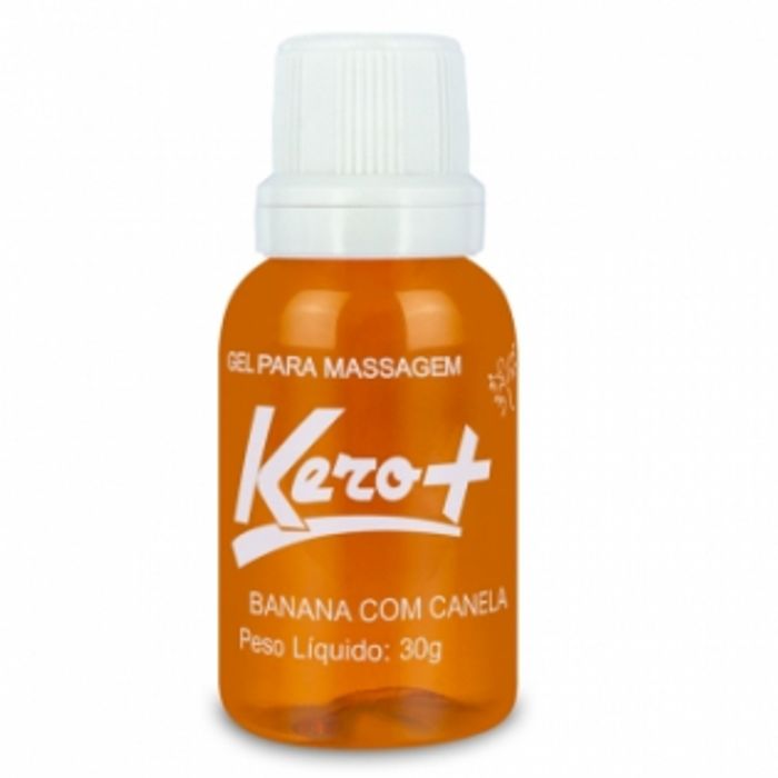 KERO + GEL BEIJÁVEL BANANA C/CANELA 30ML - PAU BRASIL KERO + GEL BEIJÁVEL BANANA C/CANELA 30ML - PAU BRASIL