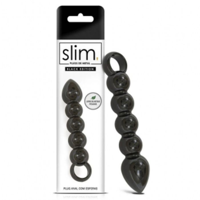 PLUG DE METAL SLIM 5 ESFERAS - SEXY FANTASY PLUG DE METAL SLIM 5 ESFERAS - SEXY FANTASY