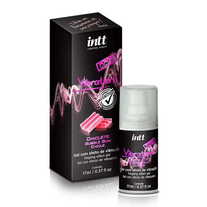 VIBRATION EXTRA FORTE CHICLETE 17G - INTT VIBRATION EXTRA FORTE CHICLETE 17G - INTT