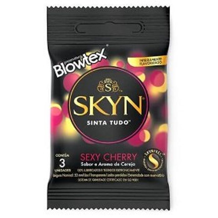 PRESERVATIVO SKYN CHERRY ULTRA FINO PCT 3UN (VAL.10/21) - BLOWTEX PRESERVATIVO SKYN CHERRY ULTRA FINO PCT 3UN (VAL.10/21) - BLOWTEX