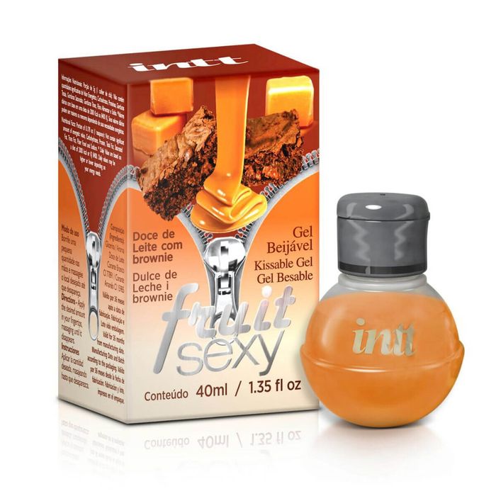 FRUIT SEXY OLEO BEIJAVEL DOCE DE LEITE 40ML - INTT FRUIT SEXY OLEO BEIJAVEL DOCE DE LEITE 40ML - INTT