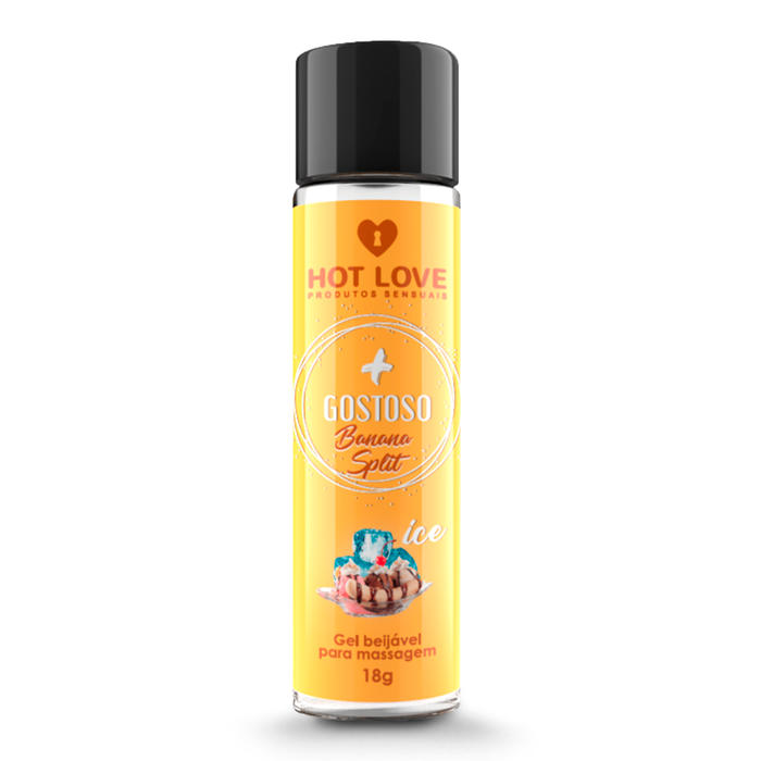 + GOSTOSO GEL BEIJÁVEL 18G SABOR BANANA SPLIT - HOT LOVE + GOSTOSO GEL BEIJÁVEL 18G SABOR BANANA SPLIT - HOT LOVE
