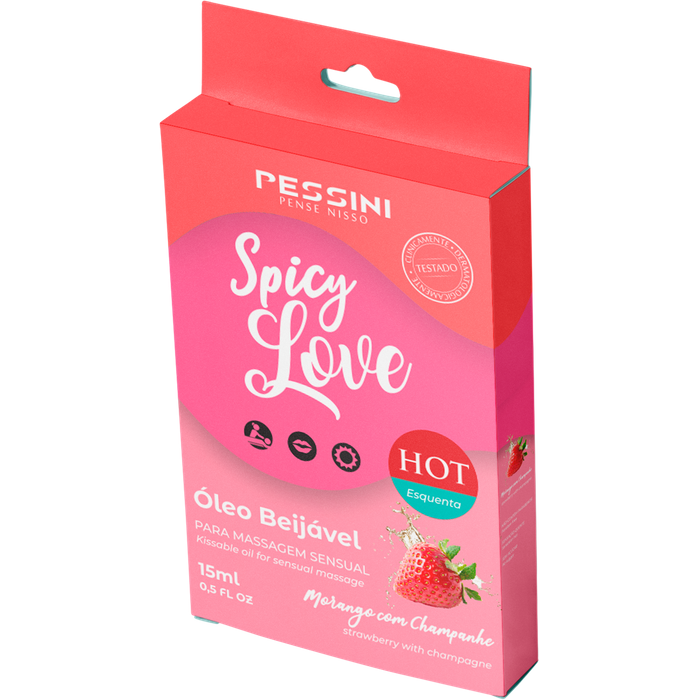 SPICY LOVE GEL HOT MOR. C/ CHAMP. 15ML - PESSINI SPICY LOVE GEL HOT MOR. C/ CHAMP. 15ML - PESSINI