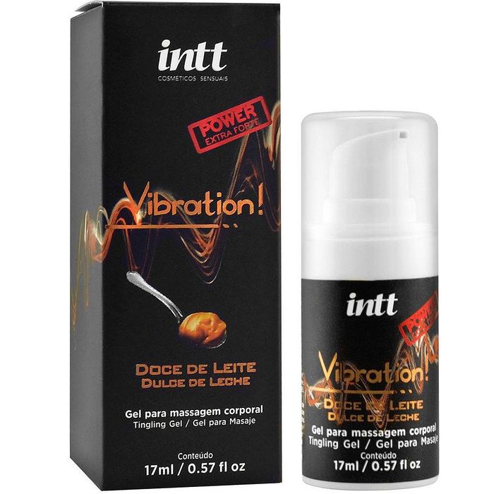 VIBRATION EXTRA FORTE DOCE DE LEITE 17G - INTT VIBRATION EXTRA FORTE DOCE DE LEITE 17G - INTT