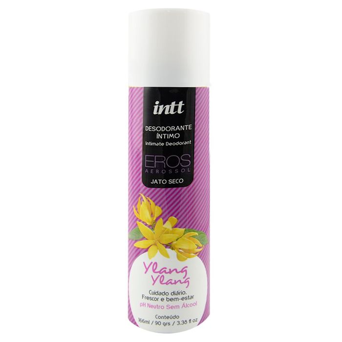 DESODORANTE JATO SECO YLANG YLANG 166ML/90g - INTT DESODORANTE JATO SECO YLANG YLANG 166ML/90g - INTT
