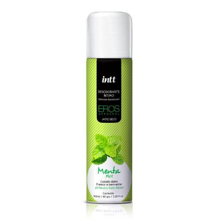 DESODORANTE JATO SECO MENTA 166ML/90g - INTT DESODORANTE JATO SECO MENTA 166ML/90g - INTT