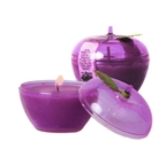 VELA BEIJÁVEL NA MAÇA SABOR UVA - PAU BRASIL VELA BEIJÁVEL NA MAÇA SABOR UVA - PAU BRASIL