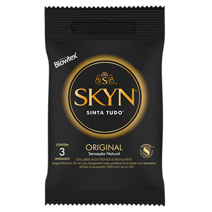 PRESERVATIVO SKYN ULTRA FINO PCT 3UN - BLOWTEX PRESERVATIVO SKYN ULTRA FINO PCT 3UN - BLOWTEX