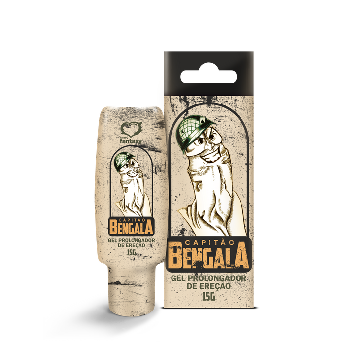 CAPITÃO BENGALA GEL MASCULINO 15G - SEXY FANTASY CAPITÃO BENGALA GEL MASCULINO 15G - SEXY FANTASY