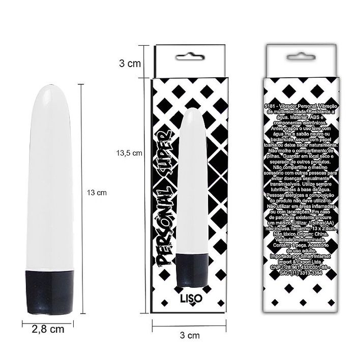 VIBRADOR PERSONAL AVELUDADO 13CM BRANCO - IMPORTADO VIBRADOR PERSONAL AVELUDADO 13CM BRANCO - IMPORTADO