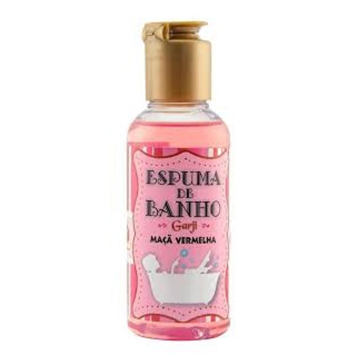 ESPUMA DE BANHO MAÇÃ VERMELHA (VAL.08/22) 120ML - GARJI ESPUMA DE BANHO MAÇÃ VERMELHA (VAL.08/22) 120ML - GARJI