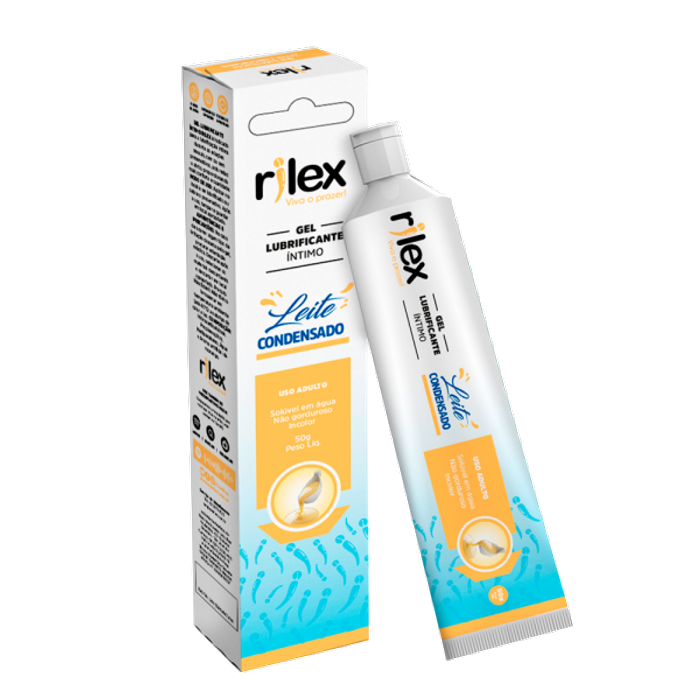 LUBRIFICANTE LEITE CONDENSADO 50G - RILEX LUBRIFICANTE LEITE CONDENSADO 50G - RILEX