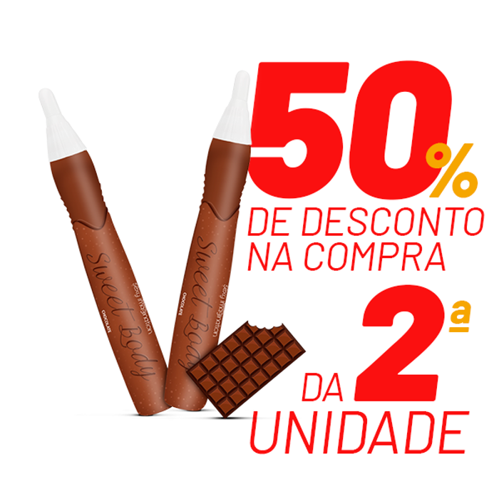CANETA SWEET BODY CHOCOLATE 25G - SEXY FANTASY CANETA SWEET BODY CHOCOLATE 25G - SEXY FANTASY