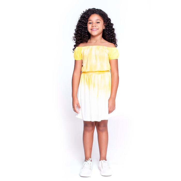 VESTIDO KIDS OMBRO Á OMBRO VESTIDO KIDS OMBRO Á OMBRO