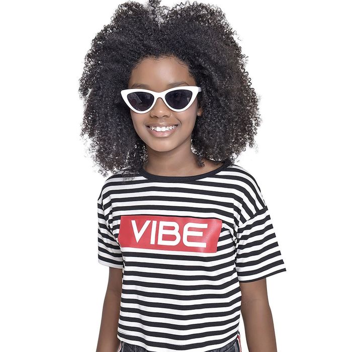 Blusa Kids Amofany Cropped Com Estampa Blusa Kids Amofany Cropped Com Estampa