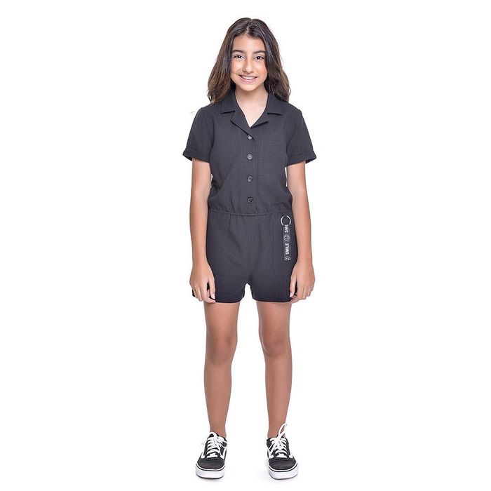 Macaquinho Kids Amofany Com Gola Macaquinho Kids Amofany Com Gola