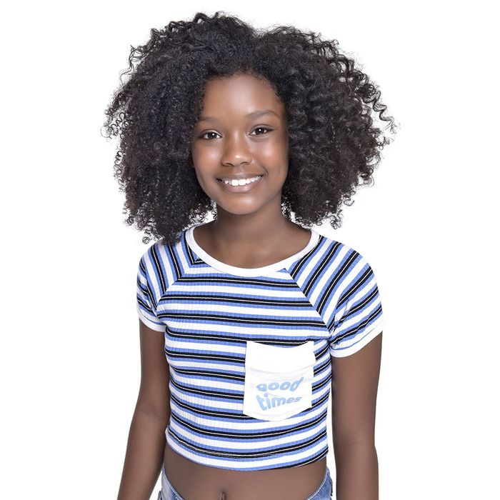 Cropped Kids Amofany Canelado Listrado Bolso Good Times Cropped Kids Amofany Canelado Listrado Bolso Good Times