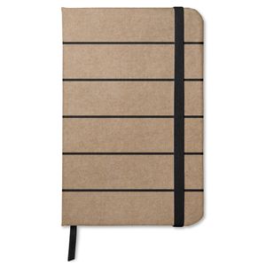 Caderneta Pautada taccbook® Kraft 9x14 cm