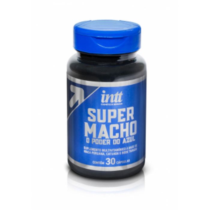 SUPER MACHO POTENCIALIZADOR 30 CAPSULAS - INTT SUPER MACHO POTENCIALIZADOR 30 CAPSULAS - INTT