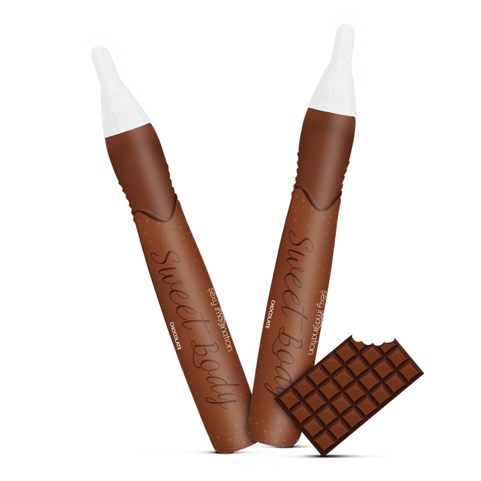 CANETA SWEET BODY CHOCOLATE 25G - SEXY FANTASY CANETA SWEET BODY CHOCOLATE 25G - SEXY FANTASY