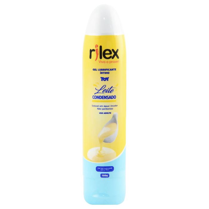 LUBRIFICANTE PERSONAL LEITE CONDENSADO 100G - RILEX LUBRIFICANTE PERSONAL LEITE CONDENSADO 100G - RILEX