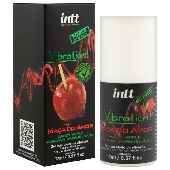 VIBRATION EXTRA FORTE MAÇÃ DO AMOR 17G - INTT VIBRATION EXTRA FORTE MAÇÃ DO AMOR 17G - INTT