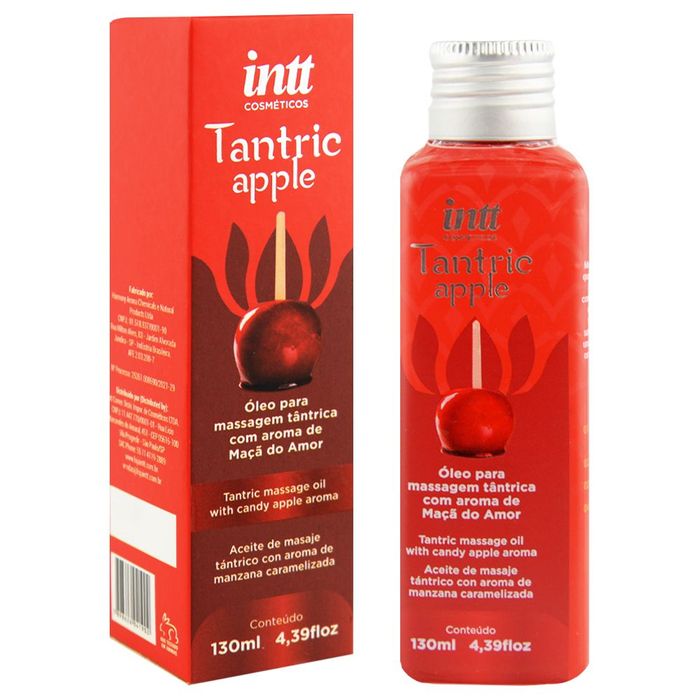TANTRIC APPLE OLEO MAÇÃ DO AMOR 130ML - INTT TANTRIC APPLE OLEO MAÇÃ DO AMOR 130ML - INTT