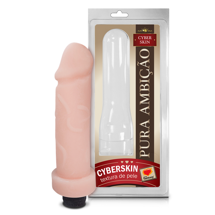 PENIS CYBER C/VIBRO 18,0 X 5,0CM - SEXY FANTASY PENIS CYBER C/VIBRO 18,0 X 5,0CM - SEXY FANTASY