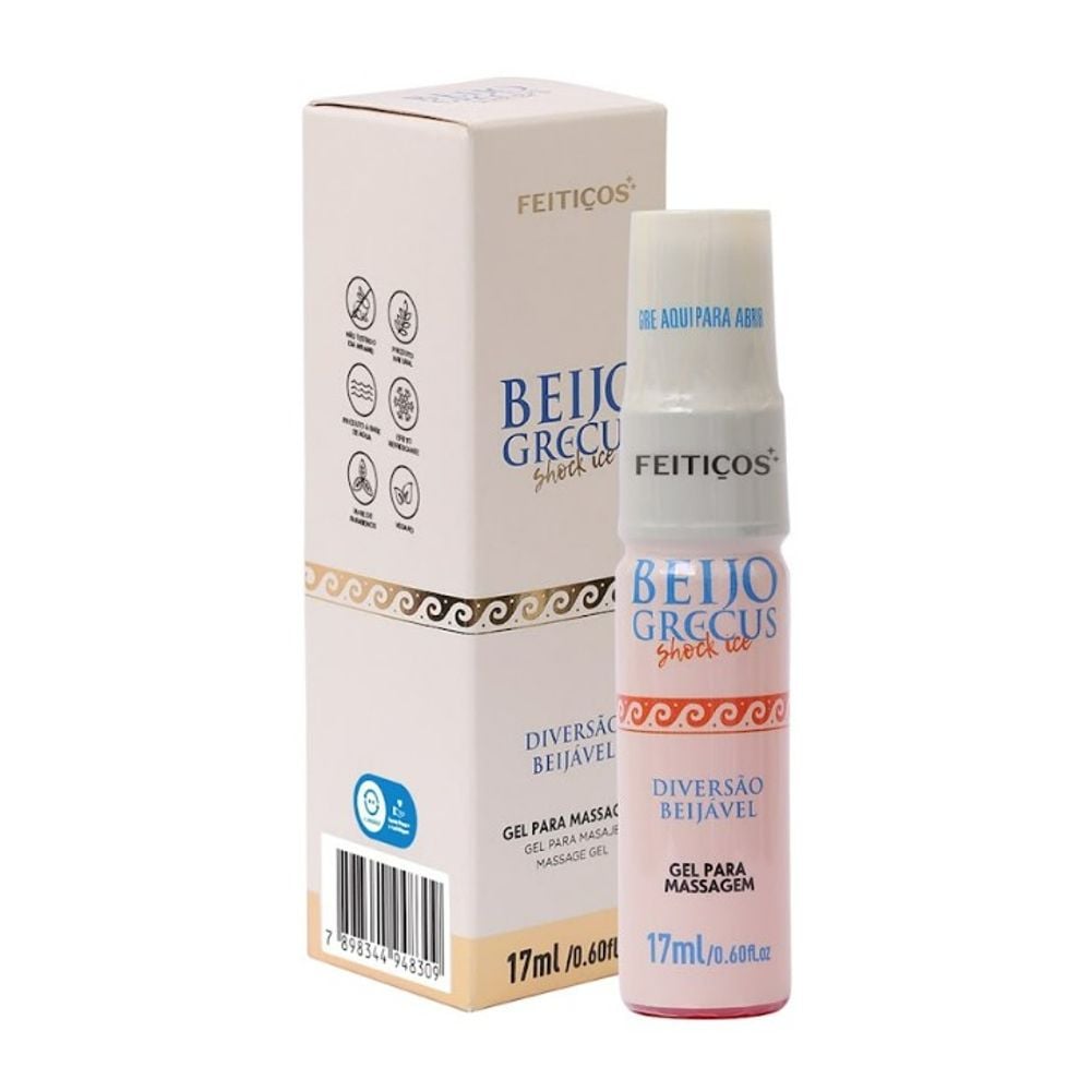 Beijo Grecus - Shock Ice - Eletrizante Ice 17ml Beijo Grecus - Shock Ice - Eletrizante Ice 17ml