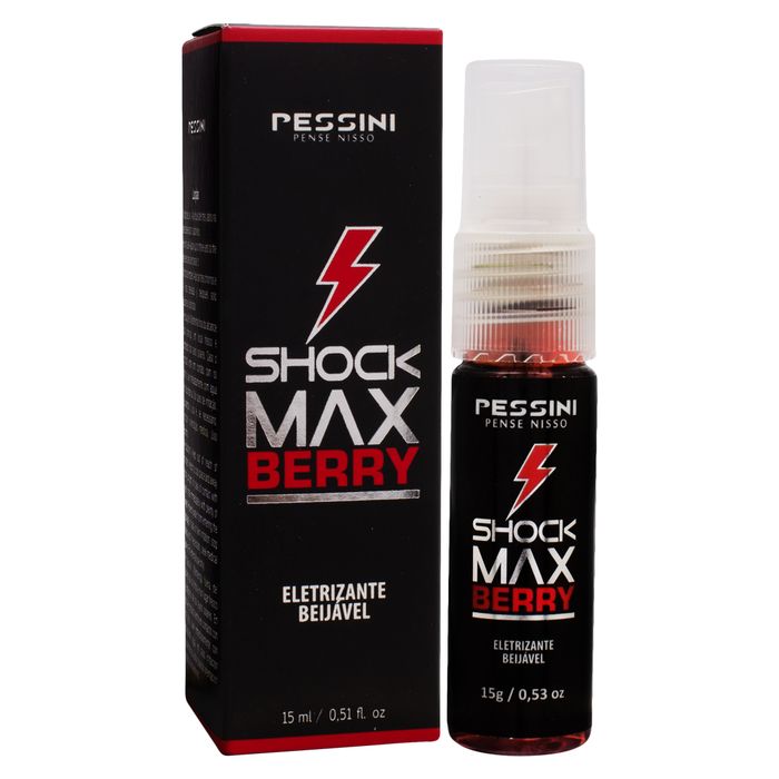 Shock Max Spray Berry Eletrizante Beijavel Pessini 