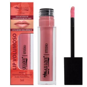 Gloss Lip Volumoso Cremoso Com ácido Hialurônico 5ml Max Love