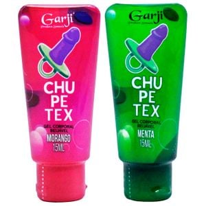 Chupetex Gel Comestível Para Sexo Oral 15ml Garji